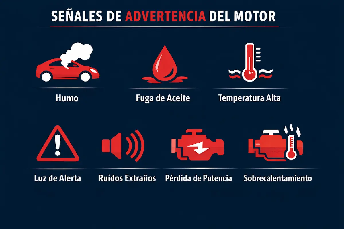 Averías de Motor: 7 Señales de que Tu Motor Necesita Atención Urgente averias motor senales