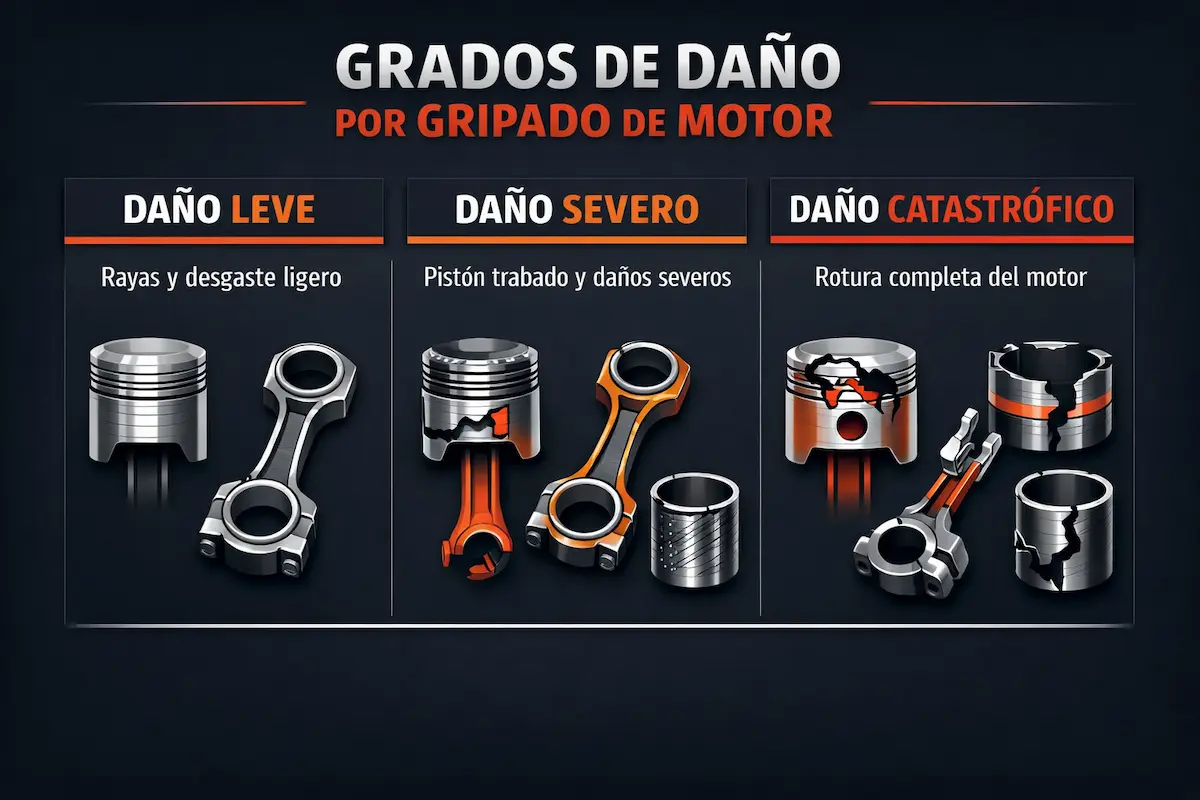 motor roto opciones